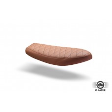 C-Racer Flat Scrambler Seat for the Yamaha SR400 / SR500 (pre Fuel Injection models) - SCRFSR